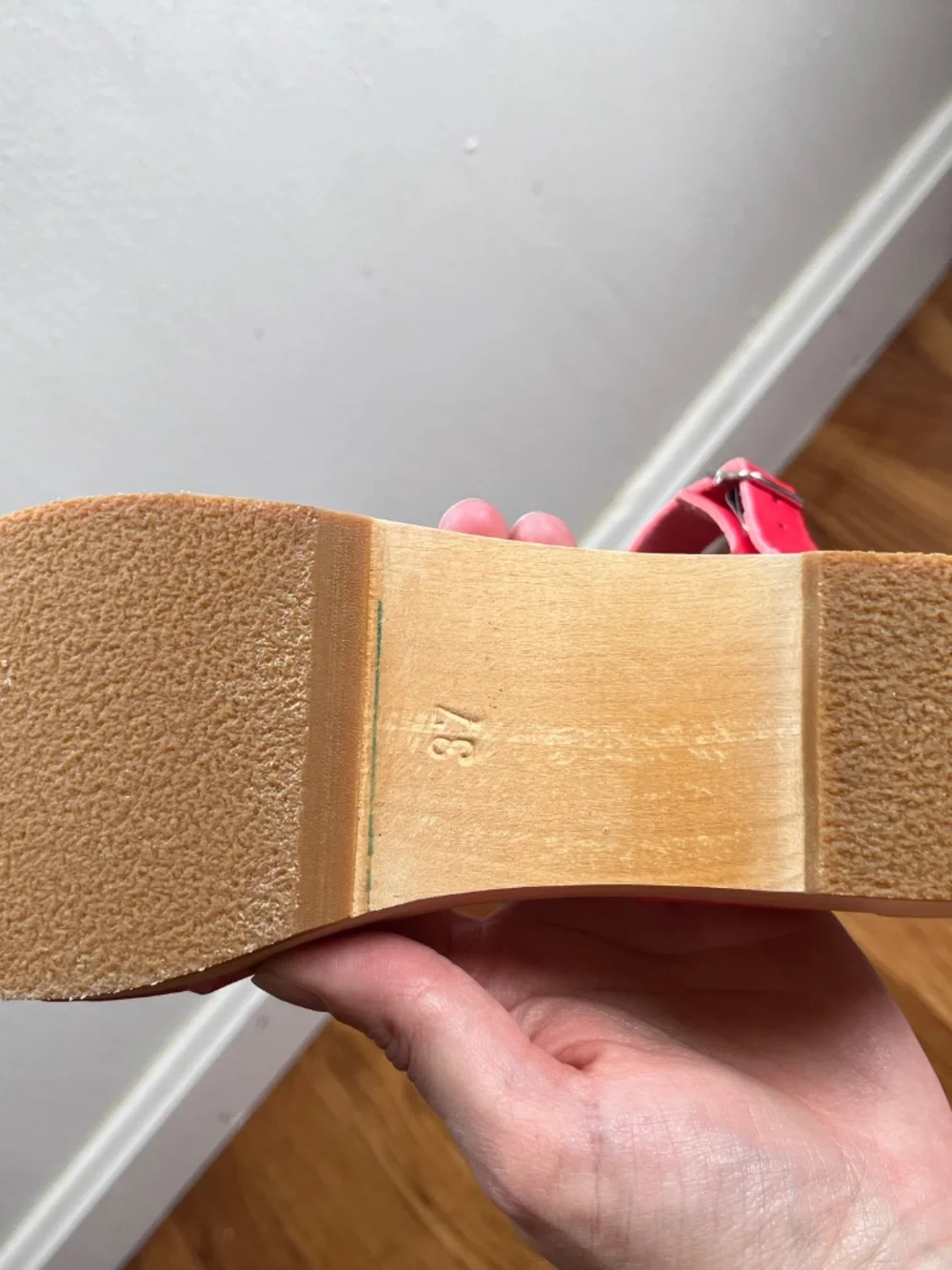 Swedish Hasbeens Peeptoe Sandals